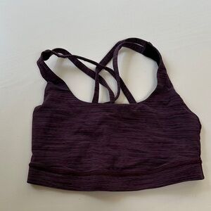 Women's Purple Lululemon Like A Cloud Bra